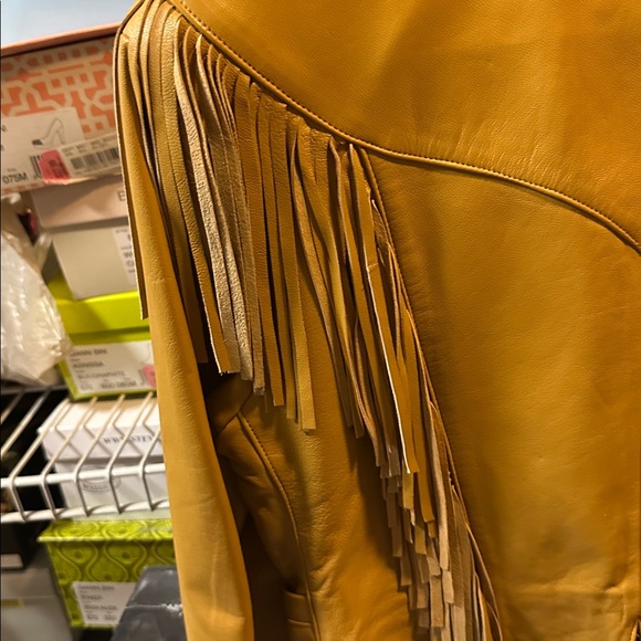 Women’s Arella leatherr jacket - Picture 4 of 5